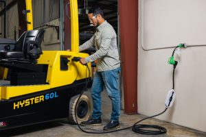 Hyster makes Plant Engineering product of the year list for innovative forklift charging solution