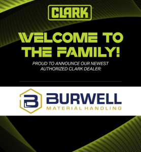 CLARK expands dealer network with ﻿Burwell Material Handling in Virginia
