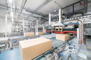 Software as central element in mixed case palletizing for grocery retail